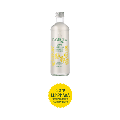 Grecka Lemoniada Cytrynowa z Wodą Mastyksową Mastiqua 330 ml