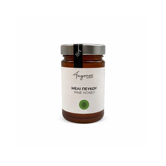 Grecki Miód Sosnowy - Piniowy 4Stagones 450 g