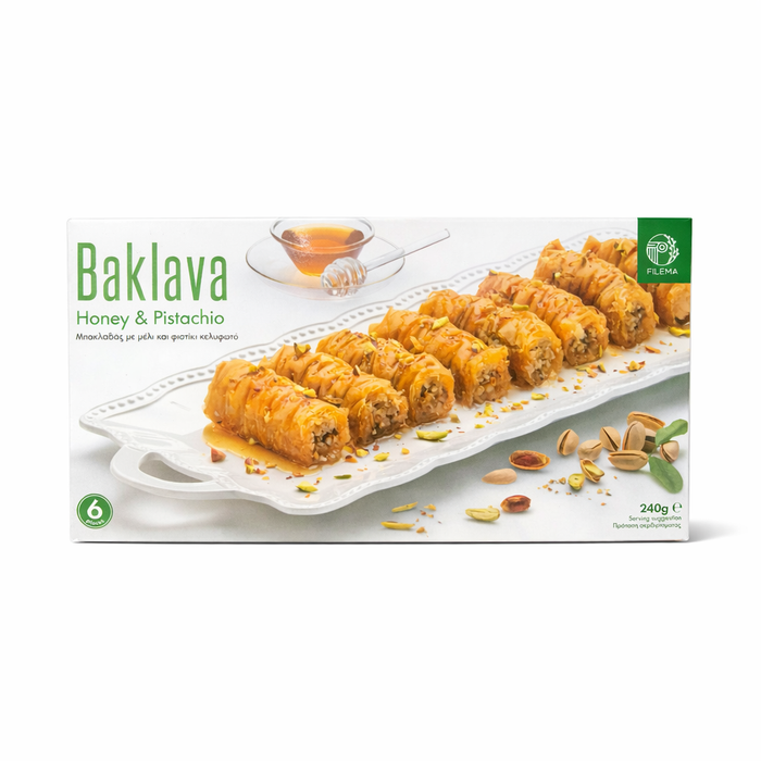 Baklava z miodem i pistacjami Filema 240g