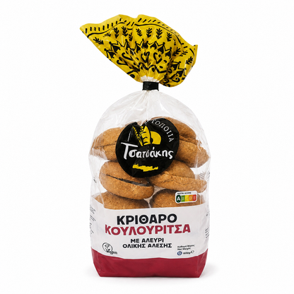 Dakos - Greckie sucharki jęczmienne pełnoziarniste Paximadi Tsatsakis 600 g