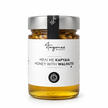 Grecki Miód z Orzechami Włoskimi 4Stagones 450 g 🍯