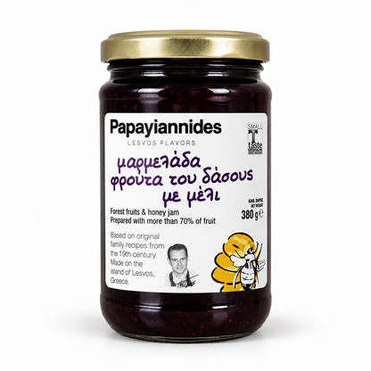 Marmolada z owoców leśnych z miodem Papayiannides 380 g
