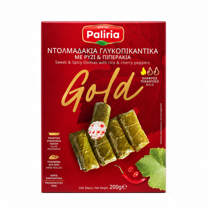 Paliria Dolmadakia słodko-pikantne z ryżem i papryczkami 200 g