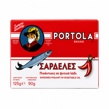 Sardynki pikantne w oleju roślinnym Portola 125 g