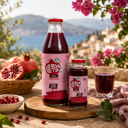 Sok z Granatu 100% Naturalny Rodi Aggeli - 250 ml / 1 l