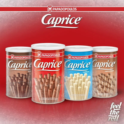 Caprice - Greek Chocolate Wafer Rolls - 400g