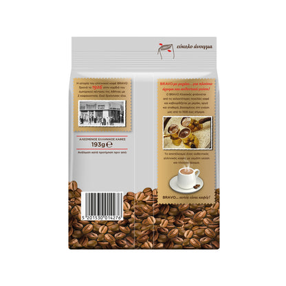 Bravo Ellinikos Kafes – kawa grecka mielona 95 g
