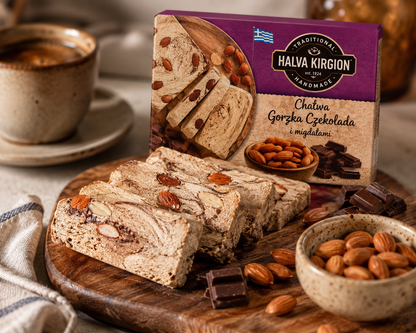 Chałwa z Czekoladą i Migdałami Kirgion 250g