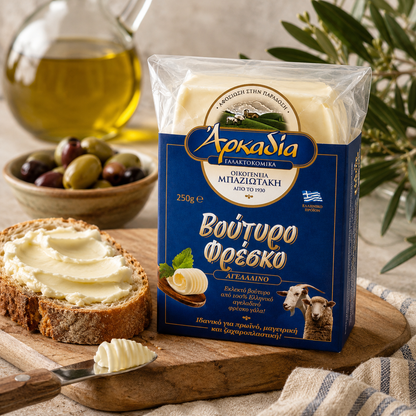 Masło Kozio - Owcze Arcadia - 250g