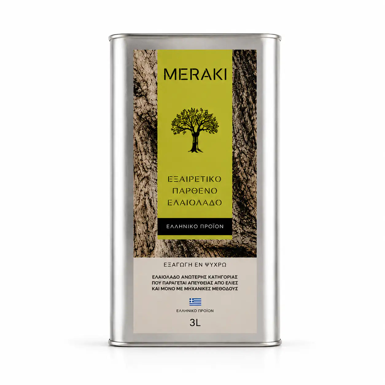 Oliwa Meraki - Niefiltrowana Extra Virgin - 1l, 0,5l, 3l, 5l