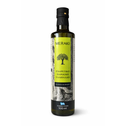 Oliwa Meraki - Niefiltrowana Extra Virgin - 1l, 0,5l, 3l, 5l