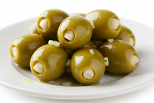 Oliwki zielone Filema 250 g nadziewane czosnkiem