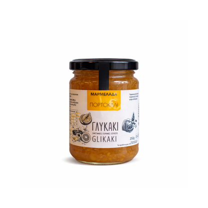 Grecka Marmolada Pomarańczowa Glikaki 250g