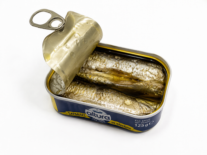 Sardynki w oleju słonecznikowym Altura - 125 g