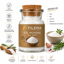 Grecka Sól Morska Filema 170g