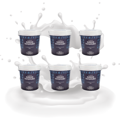 Zestaw 6 Jogurtów Greckich 1 kg