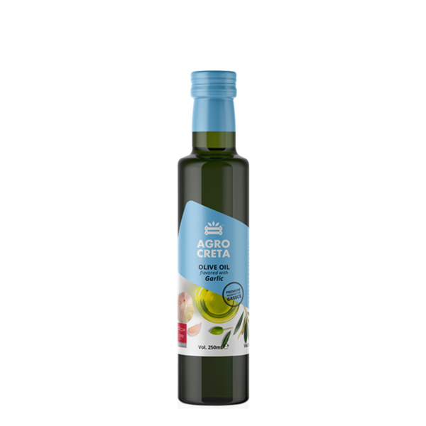 Oliwa z oliwek Agrocreta z czosnkiem (250ml)